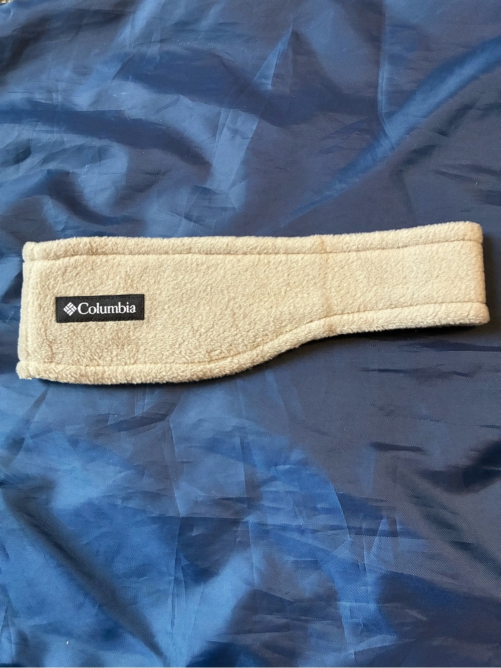 Columbia Fleece Outdoor Headband Beige Earwarmers